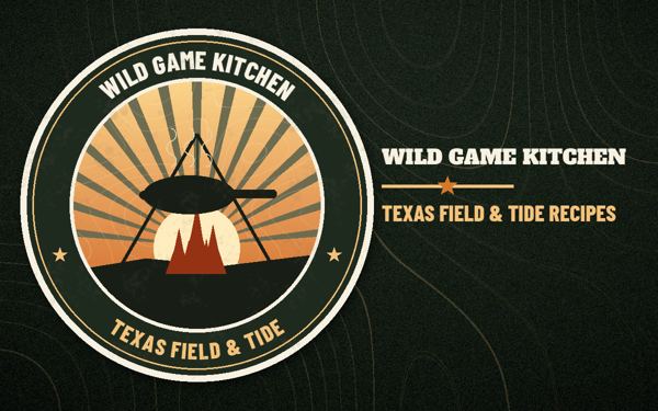 Texas Field & Tide wild game kitchen emblem
