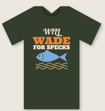 Will Wade for Specks tee design